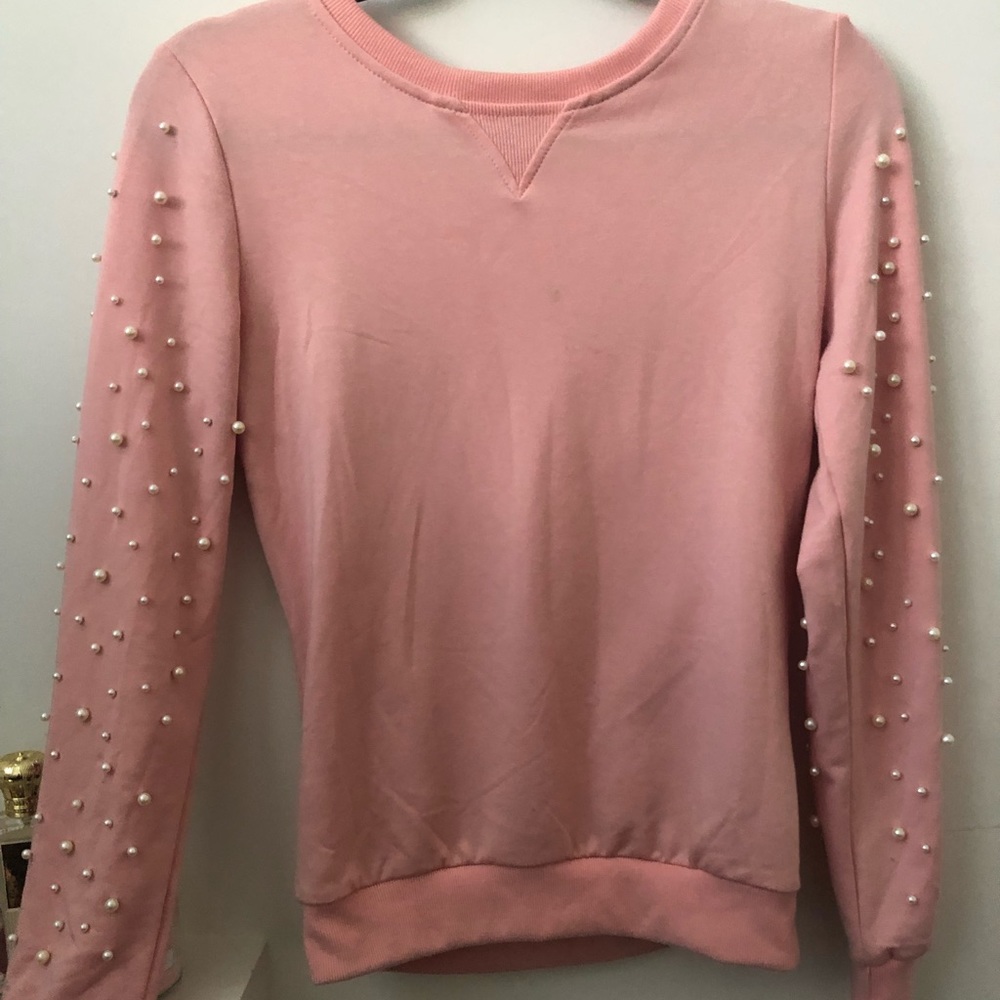 Pink sweater